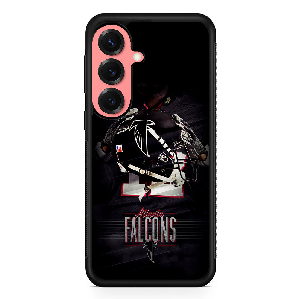 Atlanta Falcons Helmet Samsung Galaxy S25 Case | Protective Case for Samsung Galaxy S25