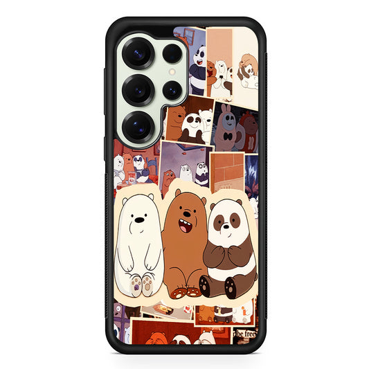 We Bare BearsAaesthetic Samsung Galaxy S25 Ultra Case | Durable Rubber Case for Samsung Galaxy S25 Ultra