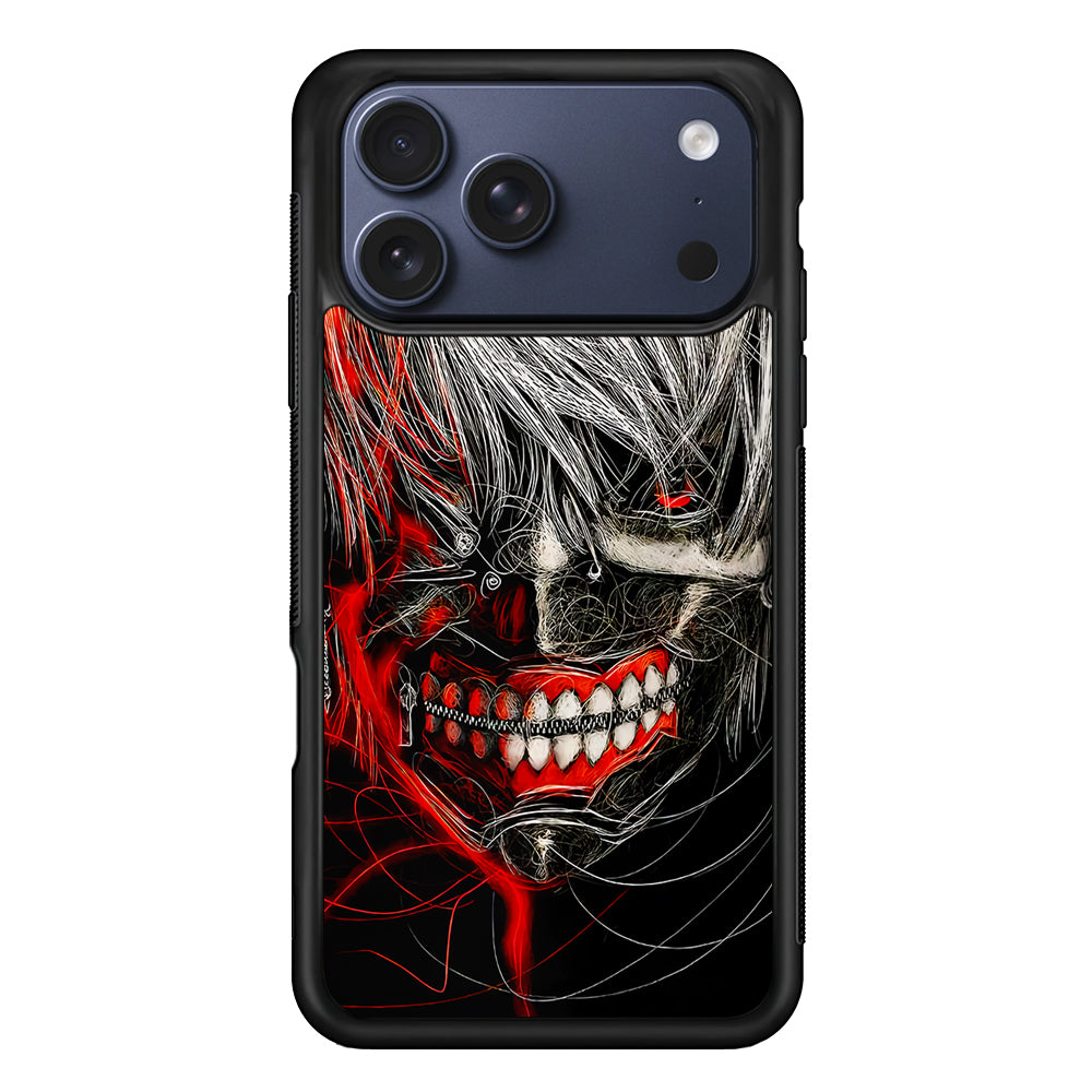 Ken Kaneki Tokyo Ghoul Art iPhone 17 Pro Max Case | Slim Protective Cover for iPhone 17 Pro Max