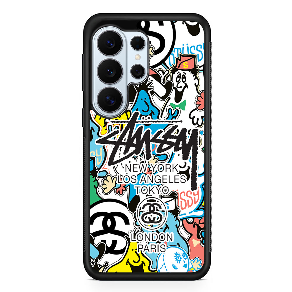 Stussy Doodle Doll Samsung Galaxy S26 Ultra Case | Slim Rubber Case for Samsung Galaxy S26 Ultra