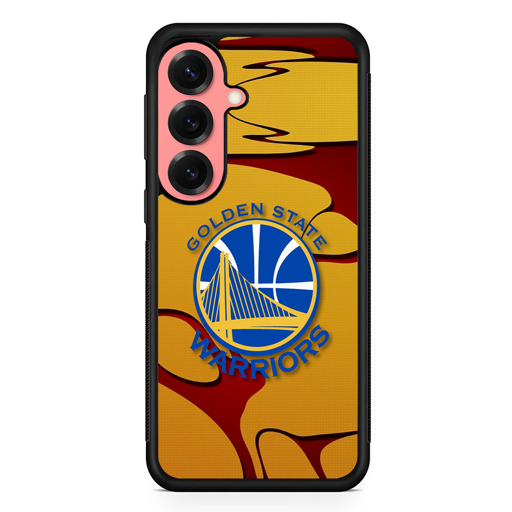 Golden State Warriors Pattern Samsung Galaxy S25 Case | Protective Case for Samsung Galaxy S25
