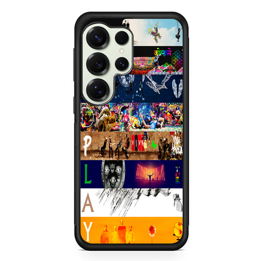 Coldplay Favorite Poster Samsung Galaxy S25 Ultra Case | Durable Rubber Case for Samsung Galaxy S25 Ultra