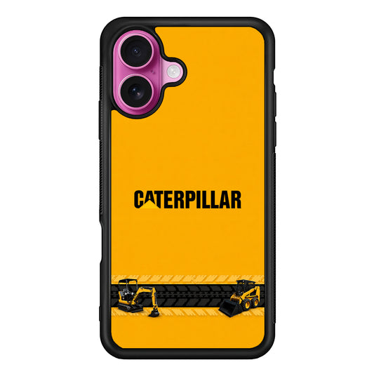 Caterpillar Unstoppable Power iPhone 17 Case | Slim Rubber Case for iPhone 17
