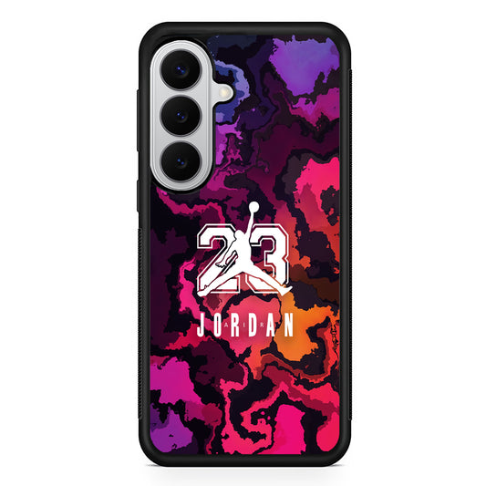 Air Jordan Colorful Smoke Samsung Galaxy S26 Case | Slim Samsung Galaxy S26 Rubber Case