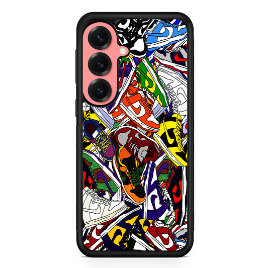 Cartoon Sneaker Nike Samsung Galaxy S25 Case | Slim Protective Cover for Samsung Galaxy S25