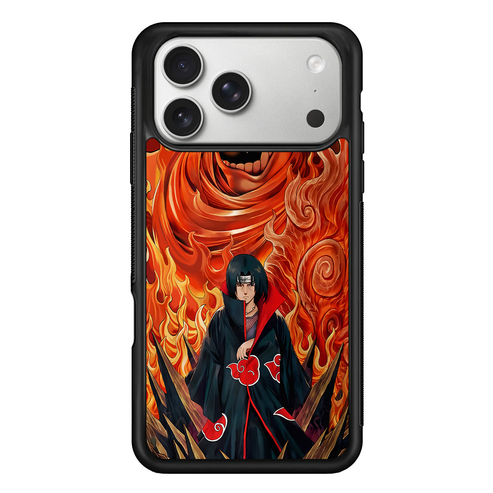 Itachi Uchiha Susanoo iPhone 17 Pro Case | Slim Rubber Case for iPhone 17 Pro