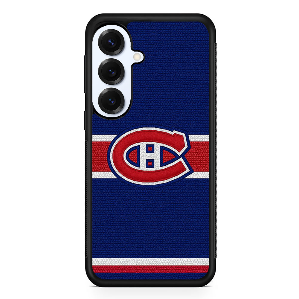 Montreal Canadiens Logo Samsung Galaxy S25 Plus Case | Slim Rubber Cover for Samsung Galaxy S25 Plus