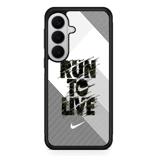 Nike Live Must Run Samsung Galaxy S26 Case | Slim Samsung Galaxy S26 Rubber Case