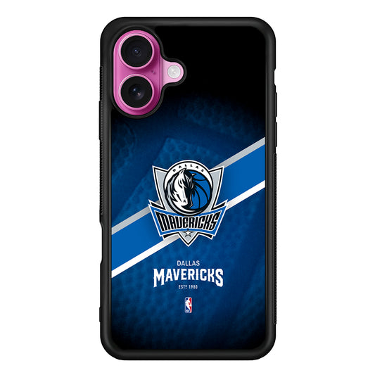 Dallas Mavericks Logo iPhone 17 Case | Slim Protective Rubber Phone Cover