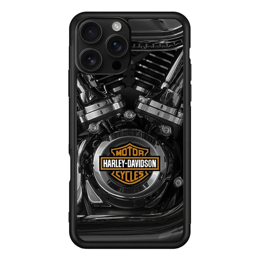 Harley Davidson The Torque iPhone 16 Pro Case - Stylish Protective Cover for iPhone 16 Pro
