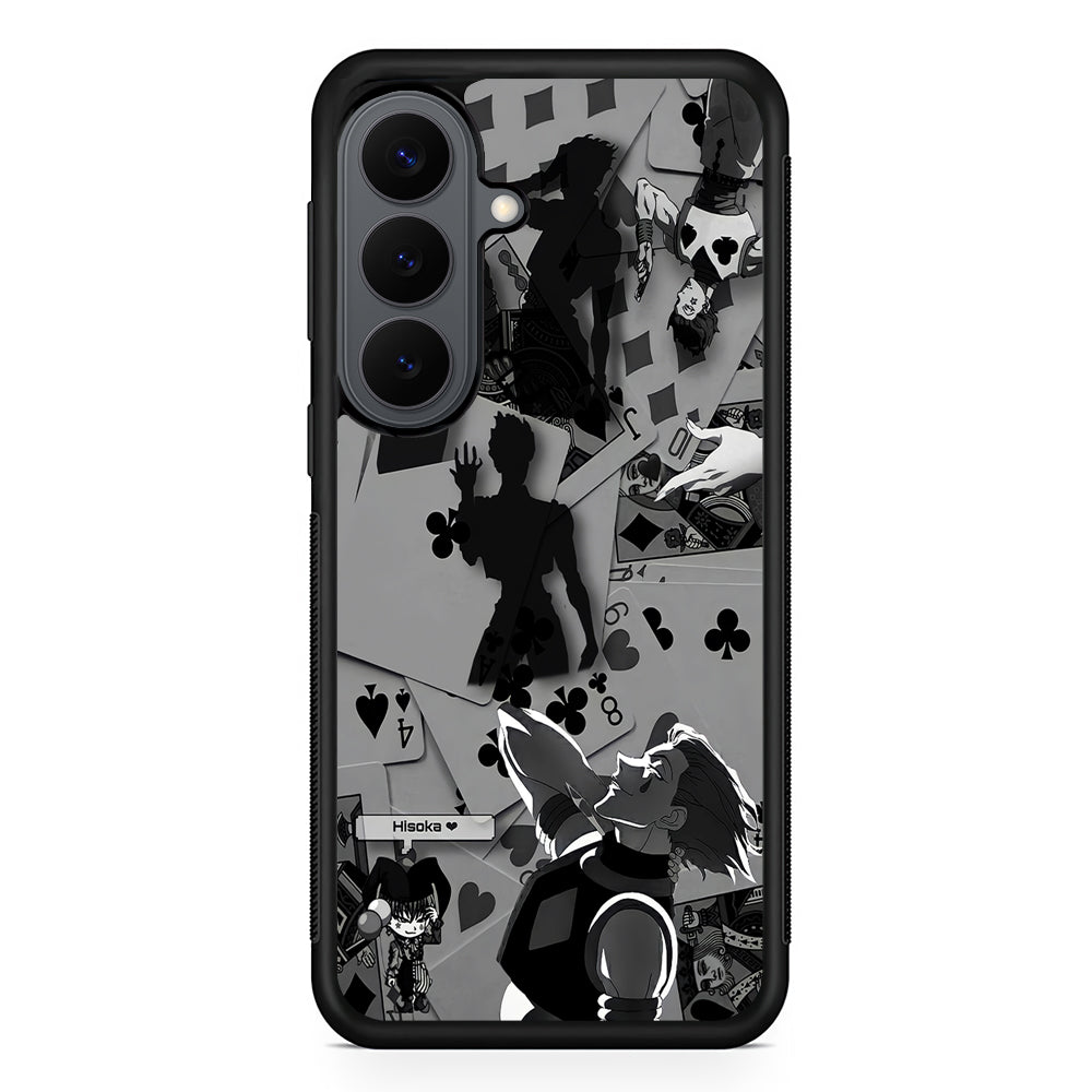 Hisoka Hunter x Hunter Playing Card Samsung Galaxy S26 Plus Case | Slim Rubber Case for Samsung Galaxy S26 Plus