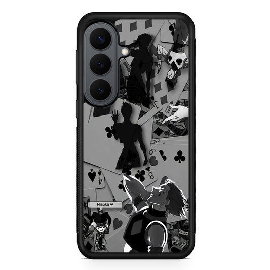 Hisoka Hunter x Hunter Playing Card Samsung Galaxy S26 Plus Case | Slim Rubber Case for Samsung Galaxy S26 Plus