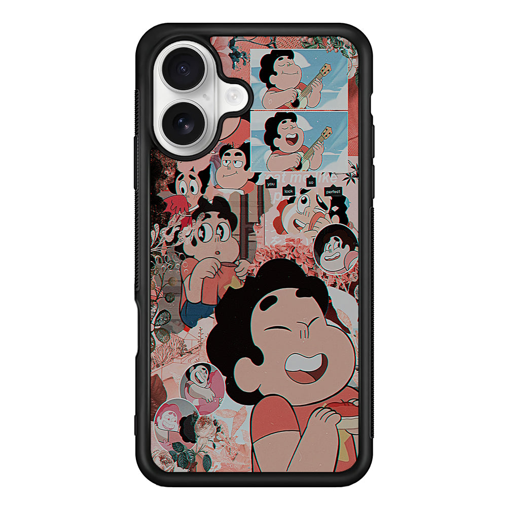 Steven Universe Aesthetic iPhone 16 Plus Case | Durable Protective Rubber Cover