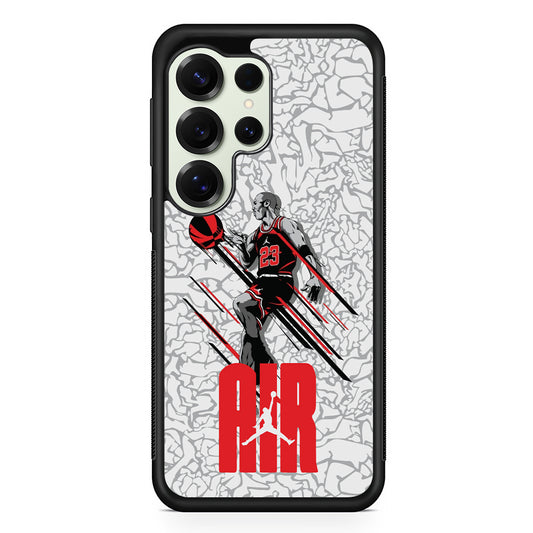 Air Jordan The Jumpingman Samsung Galaxy S25 Ultra Case | Durable Rubber Case for Samsung Galaxy S25 Ultra