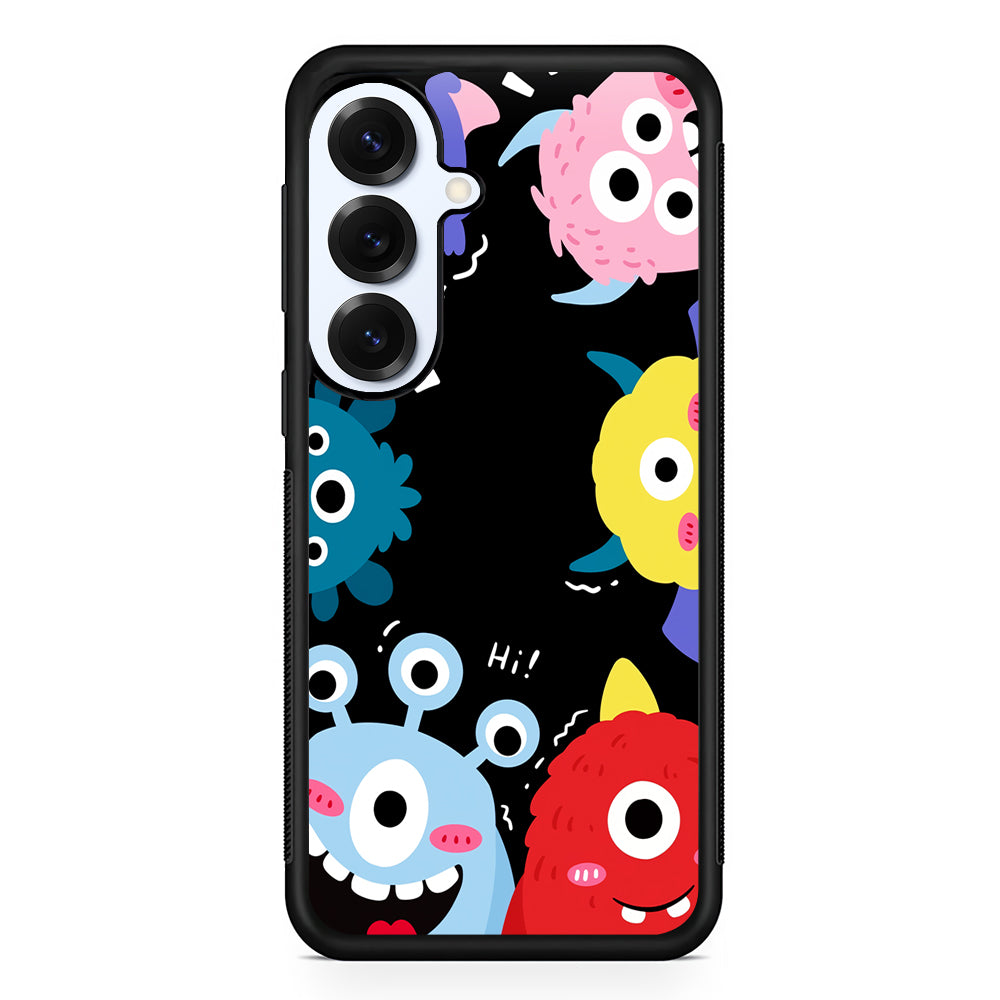 The Little Monsters Samsung Galaxy S25 Plus Case | Slim Rubber Cover for Samsung Galaxy S25 Plus