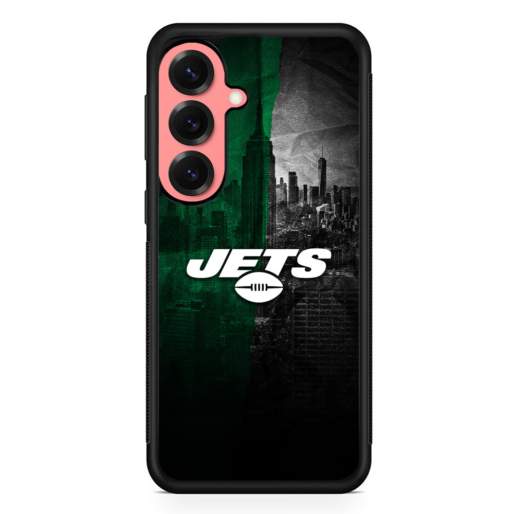 New York Jets City Background Samsung Galaxy S25 Case | Protective Case for Samsung Galaxy S25