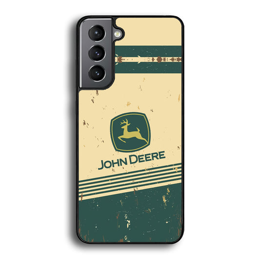 John Deere Retro Plaque Samsung Galaxy S22 Case | Slim Rubber Case for Samsung Galaxy S22