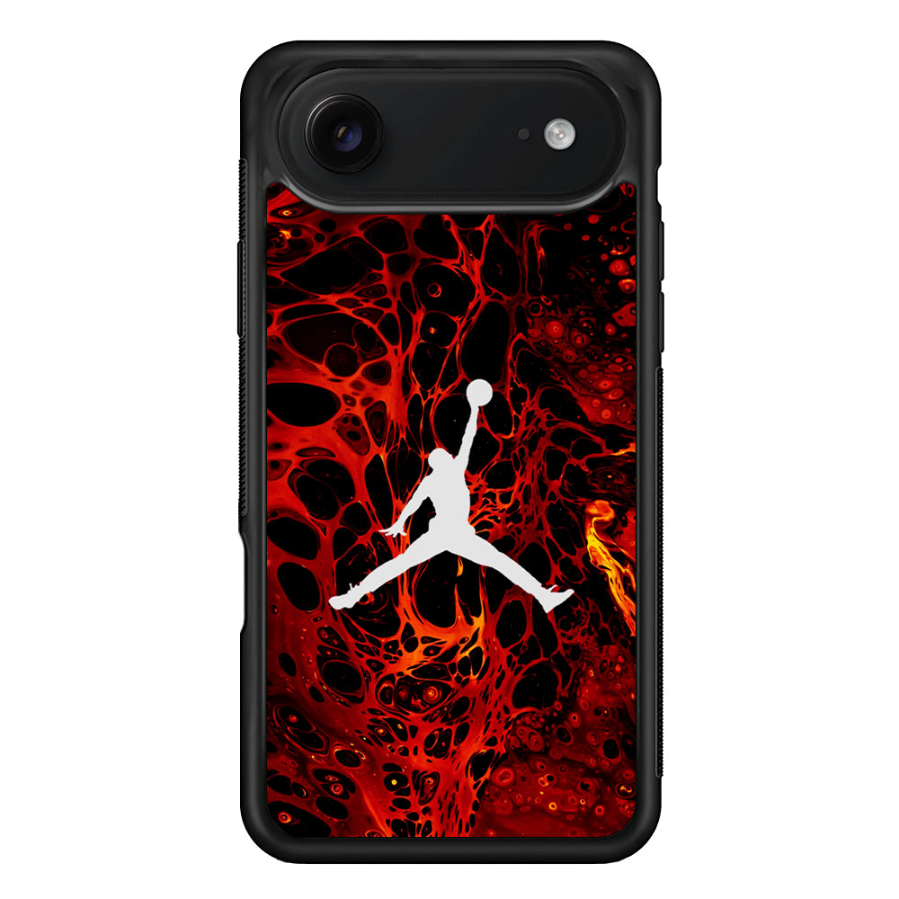 Air Jordan Logo Red Liquid iPhone 17 Air Case | Protective Case for iPhone 17 Air