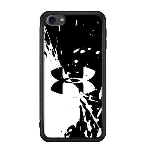 Under Armour Black White iPod Touch 6 Case | Slim Rubber Case for iPod Touch 6