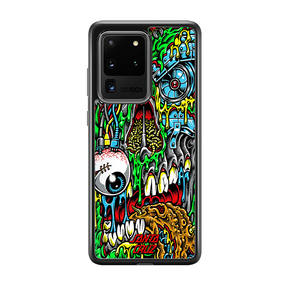 Santa Cruz Cyber Zombie Samsung Galaxy S20 Ultra Case | Slim Rubber Case for Samsung Galaxy S20 Ultra