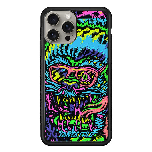 Santa Cruz Beast Rampage iPhone 15 Pro Case | Slim Rubber Case for iPhone 15 Pro