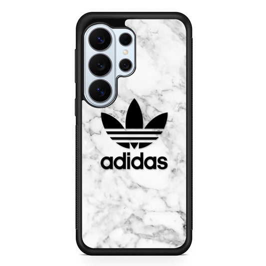 Adidas Marble Backdrop Samsung Galaxy S26 Ultra Case | Protective Phone Cover