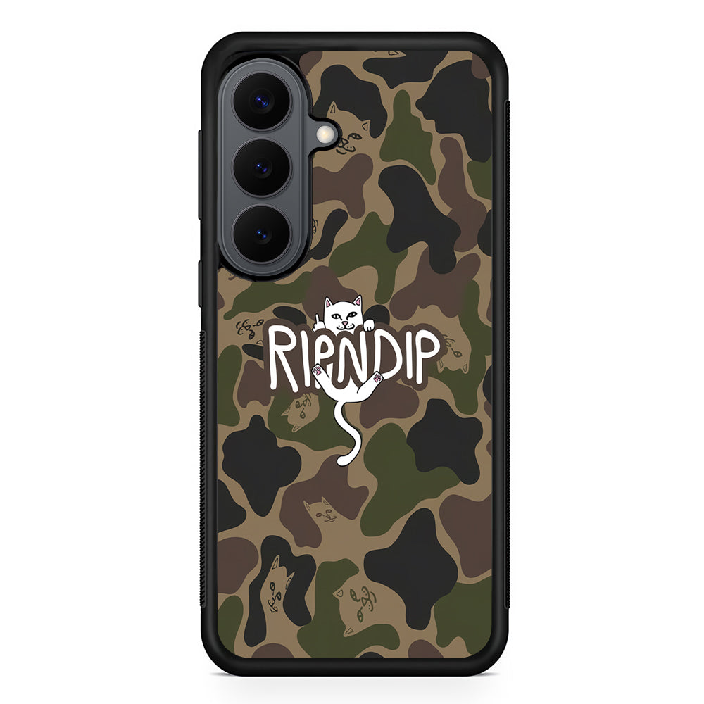 Rip N Dip Green Camo Samsung Galaxy S26 Plus Case | Slim Rubber Case for Samsung Galaxy S26 Plus