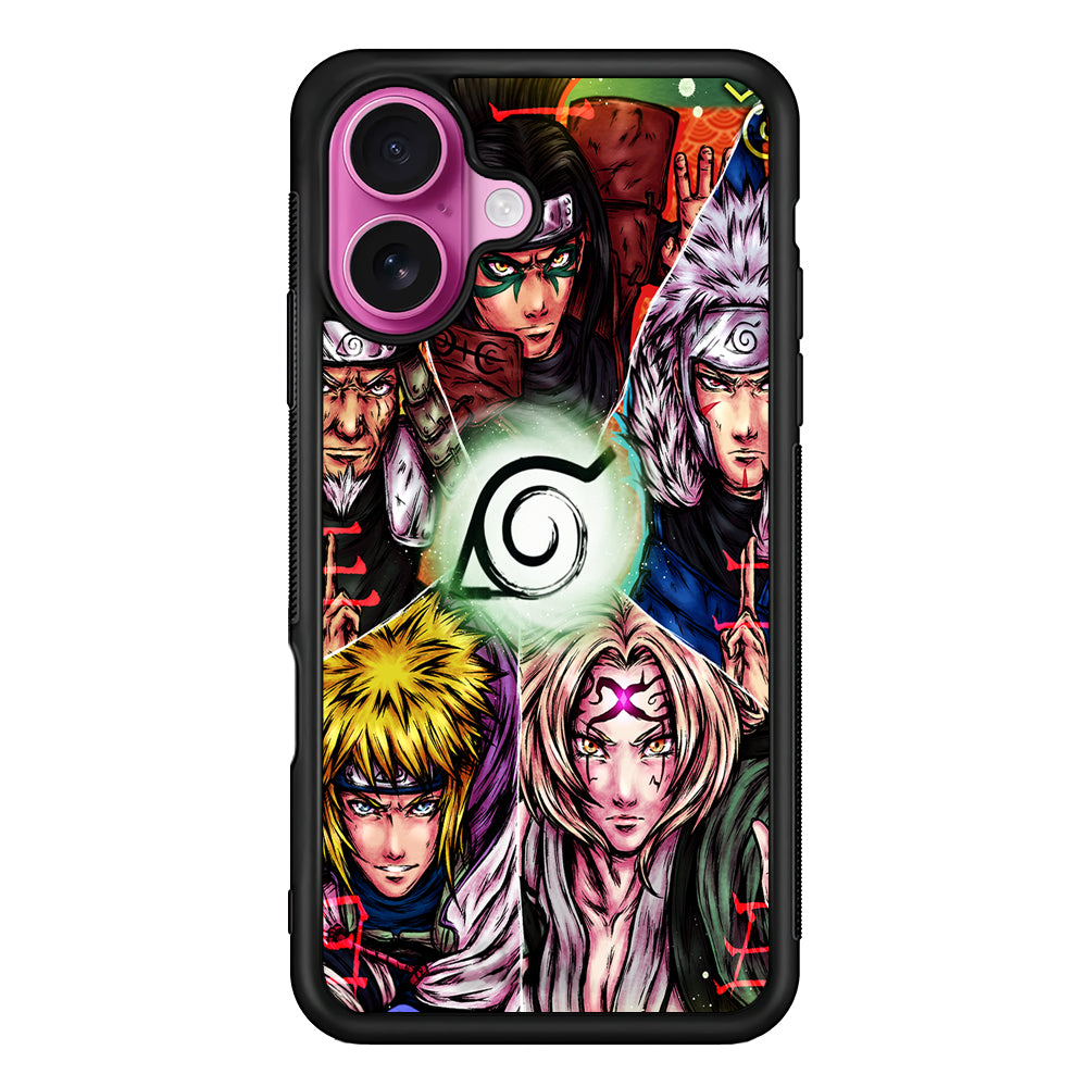 The 5 Hokage Art iPhone 17 Case | Slim Protective Rubber Phone Cover
