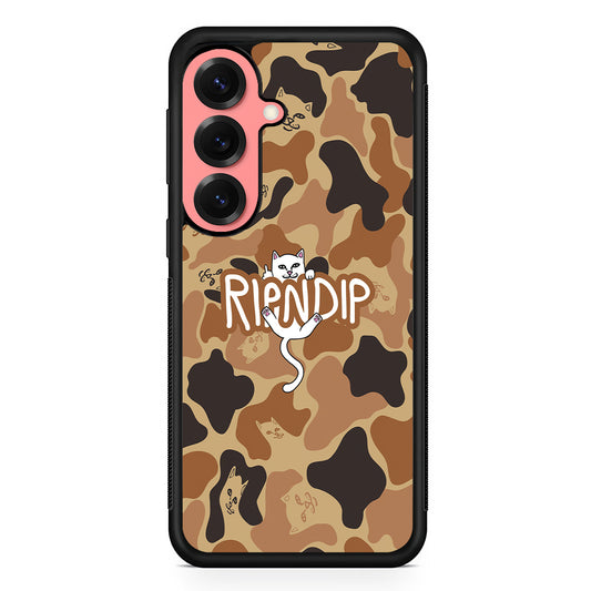 Rip N Dip Brown Camo Samsung Galaxy S25 Case | Slim Rubber Case for Samsung Galaxy S25