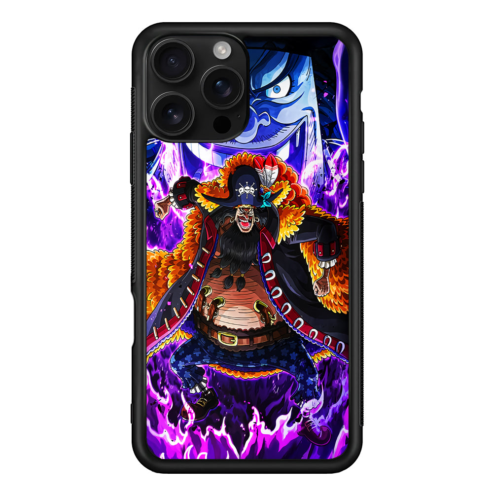 Blackbeard Marshall D Teach One Piece iPhone 16 Pro Case | Durable Protective Case for iPhone 16 Pro