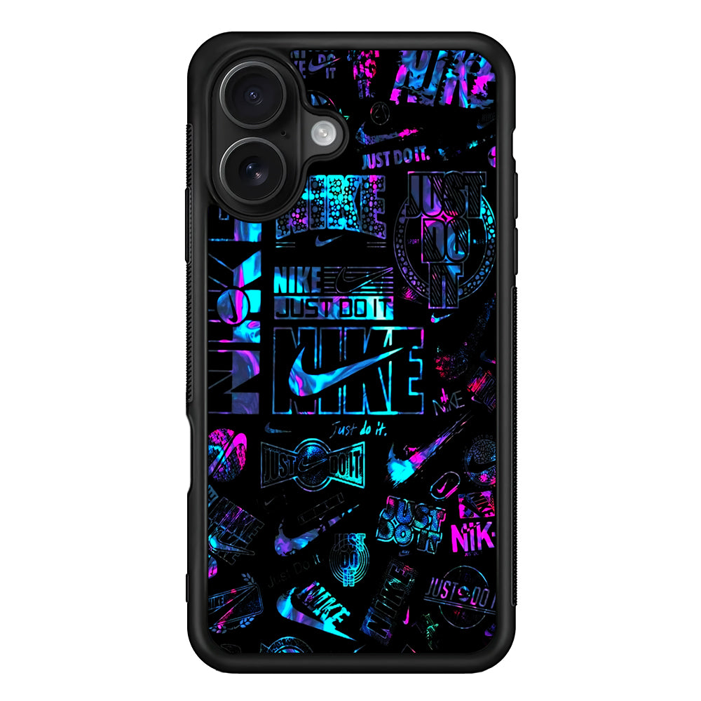 Artistic Nike Logo iPhone 16 Case - Oxvistore