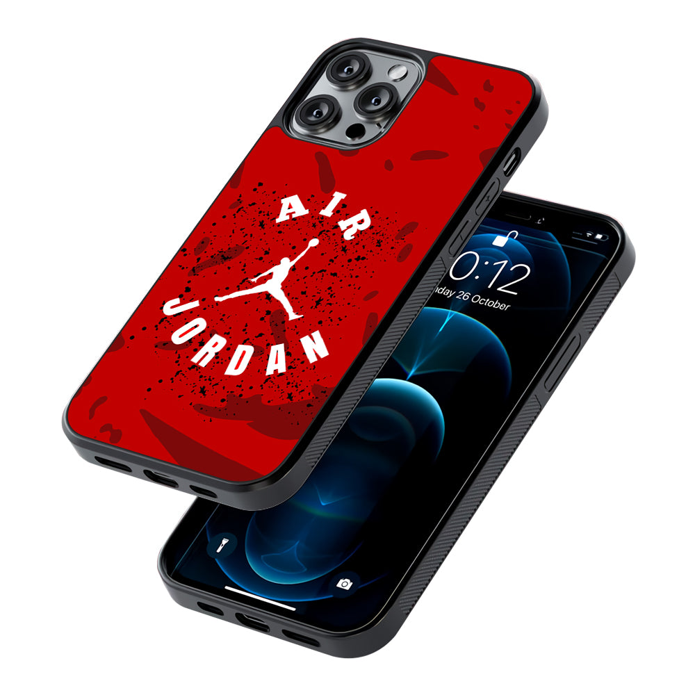 Air Jordan Waving Shapes 2D Rubber Phone Case | Slim Protective Phone Case