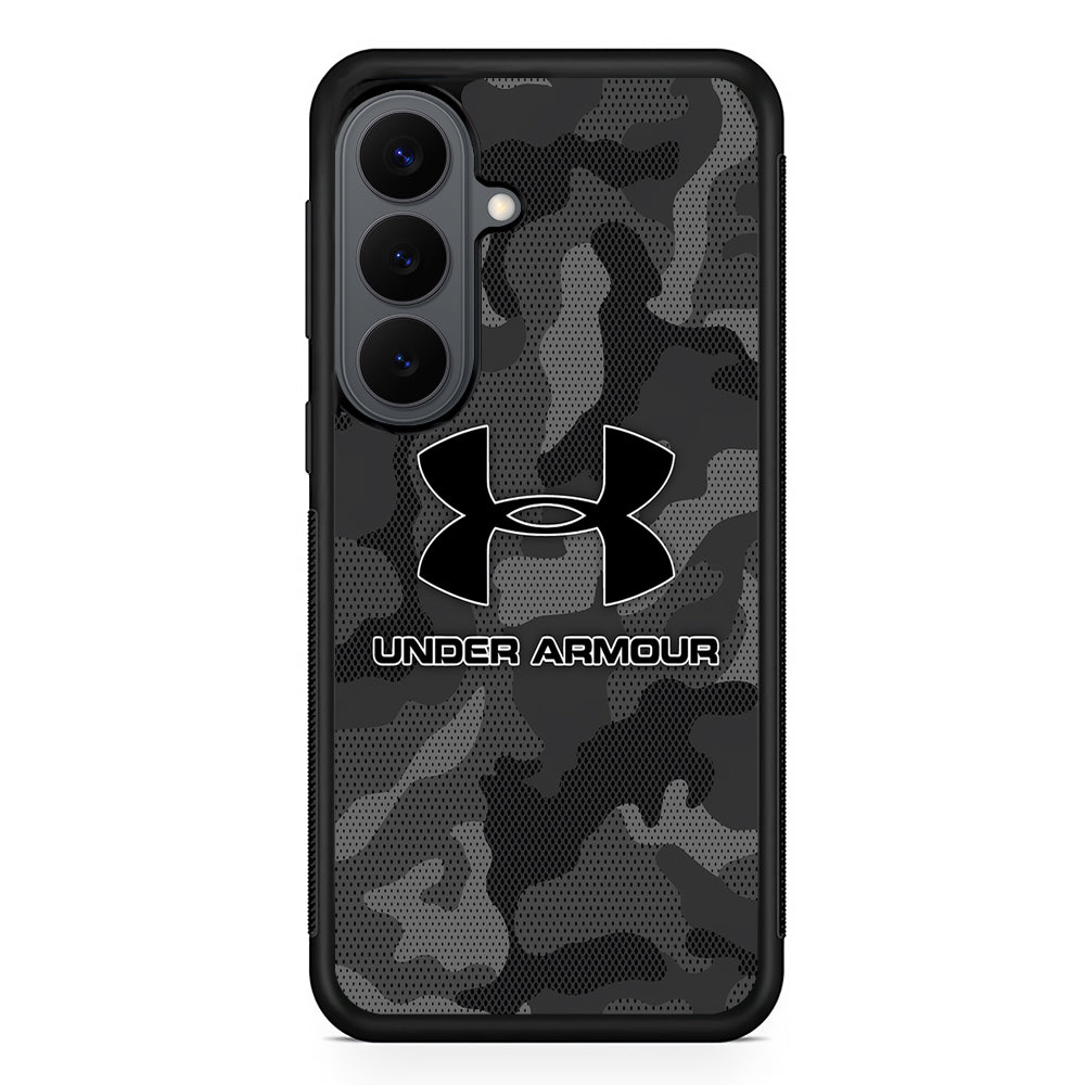 Under Armour Black Camo Samsung Galaxy S26 Plus Case | Slim Rubber Case for Samsung Galaxy S26 Plus
