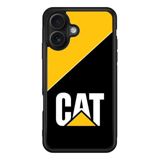 Caterpillar Power That Performs iPhone 16 Case | Slim Rubber Case for iPhone 16