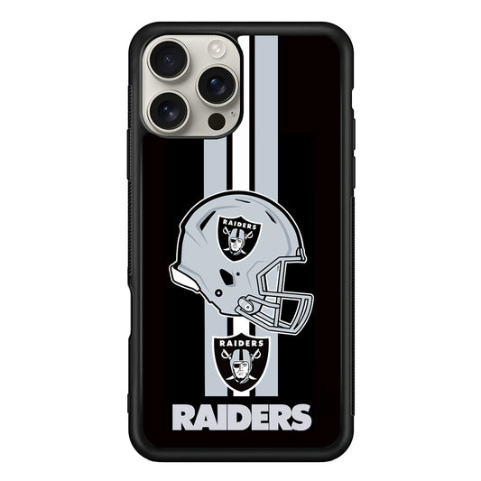 Las Vegas Raiders Helmet iPhone 16 Pro Max Case | Stylish Protective Case for iPhone 16 Pro Max