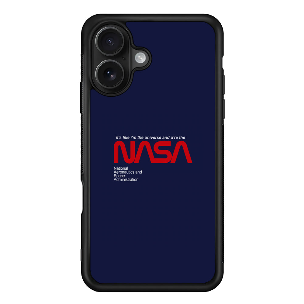 Nasa Like The Universe iPhone 16 Case - Oxvistore