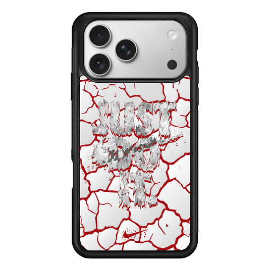 Nike On The Red Crack iPhone 17 Pro Case | Slim Protective Case for iPhone 17 Pro