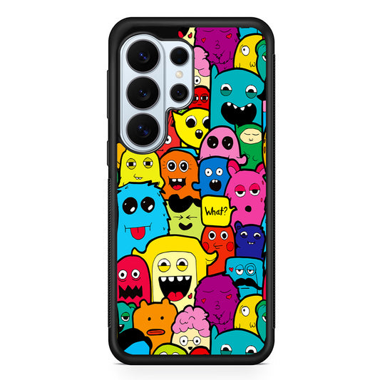 Monster Doodle Funny and Spooky Samsung Galaxy S26 Ultra Case | Protective Phone Cover