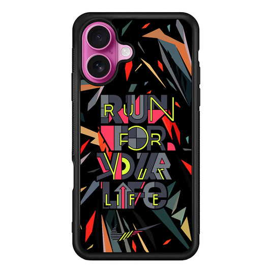 Nike Run for Life iPhone 17 Case - Slim Rubber Case for iPhone 17