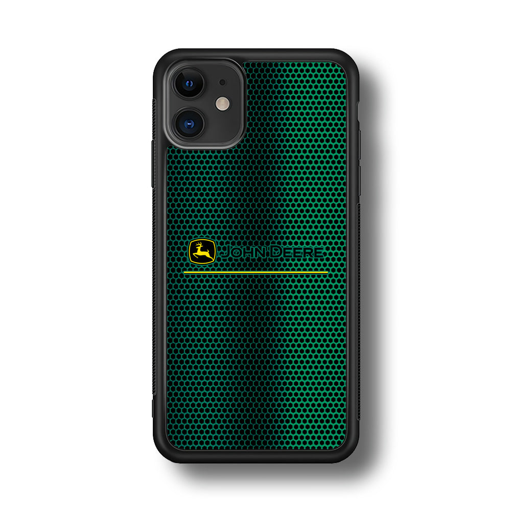 John Deere Luxury Hexagon iPhone 11 Case | Slim Rubber Case for iPhone 11