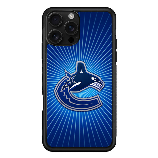 Vancouver Canucks Logo iPhone 16 Pro Case | Durable Protective Case for iPhone 16 Pro
