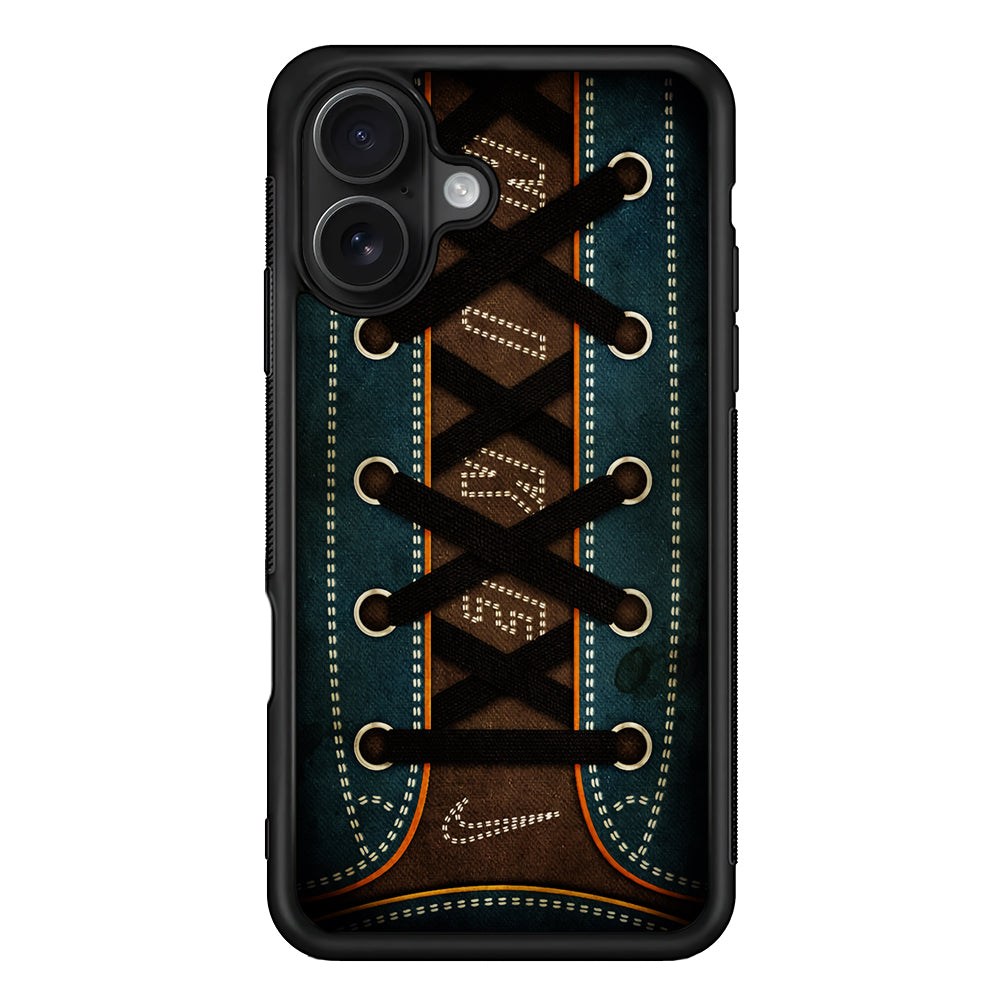Stitched Sneakers Nike iPhone 16 Case - Oxvistore