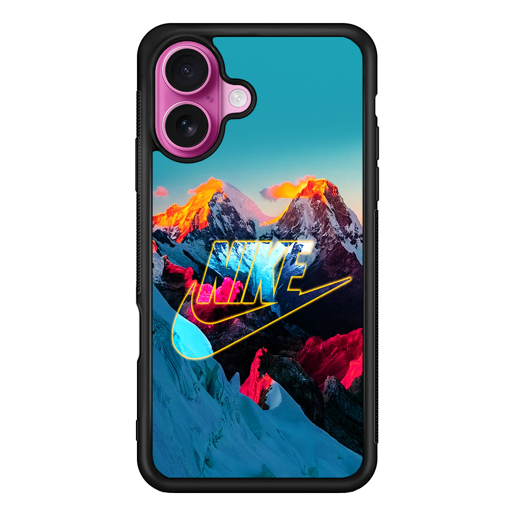 Nike Logo Iceberg iPhone 17 Case - Slim Rubber Case for iPhone 17