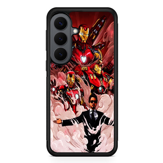 Legend Tony Stark Iron Man Samsung Galaxy S26 Plus Case | Slim Rubber Case for Samsung Galaxy S26 Plus