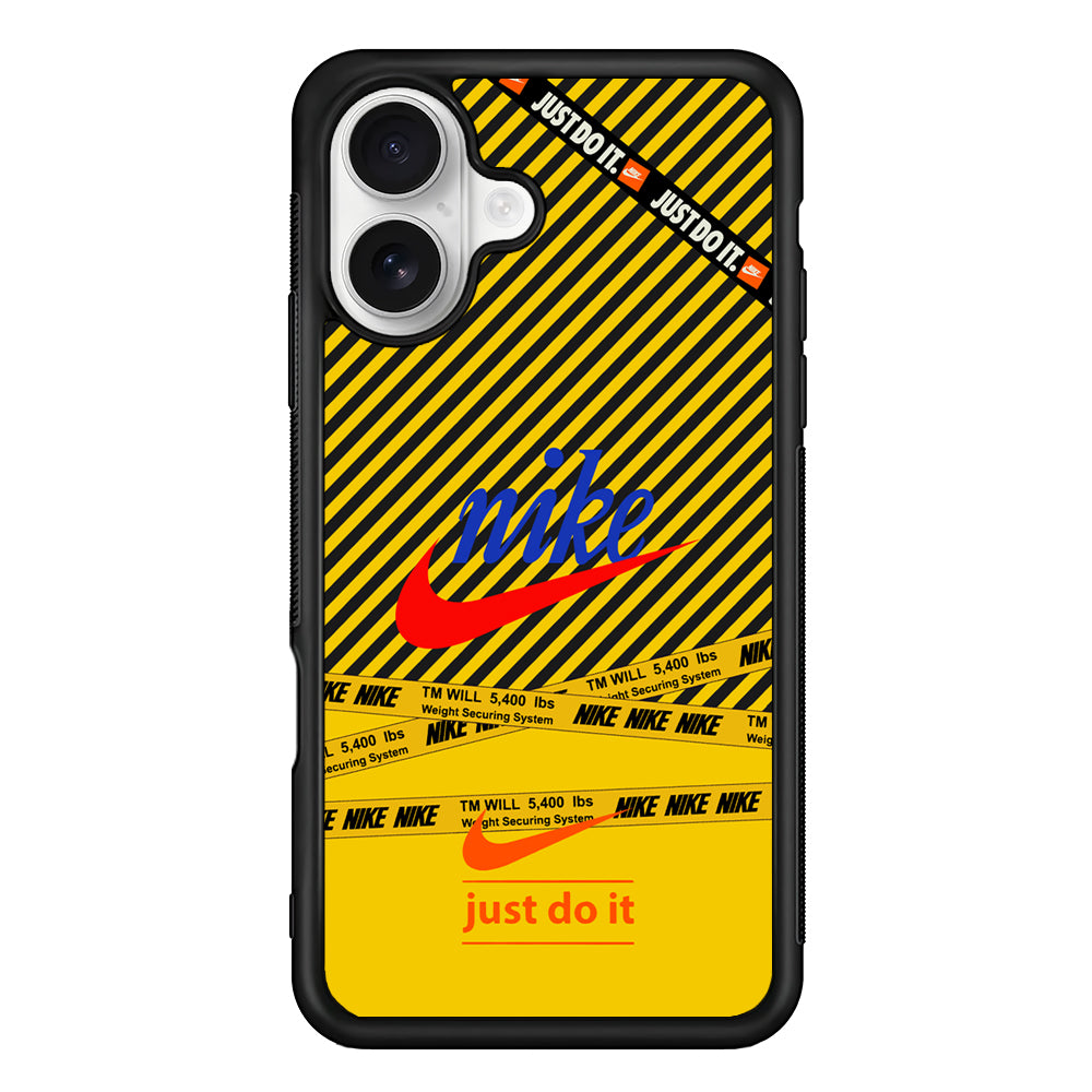 Nike Early Warning System iPhone 16 Plus Case – Slim Fit Protective Phone Case