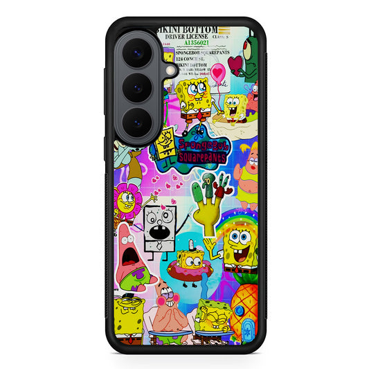 Spongebob and Friends Aesthetic Samsung Galaxy S26 Plus Case | Slim Rubber Case for Samsung Galaxy S26 Plus