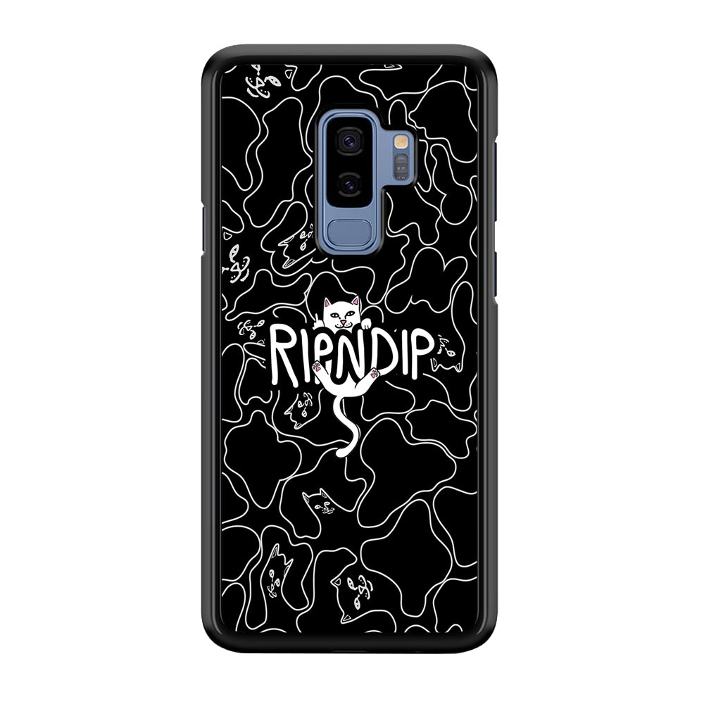 Rip N Dip Black Camo Samsung Galaxy S9 Plus Case | Slim Rubber Case for Samsung Galaxy S9 Plus