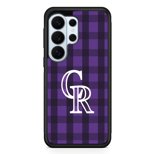 Colorado Rockies Pattern Samsung Galaxy S26 Ultra Case | Protective Phone Cover