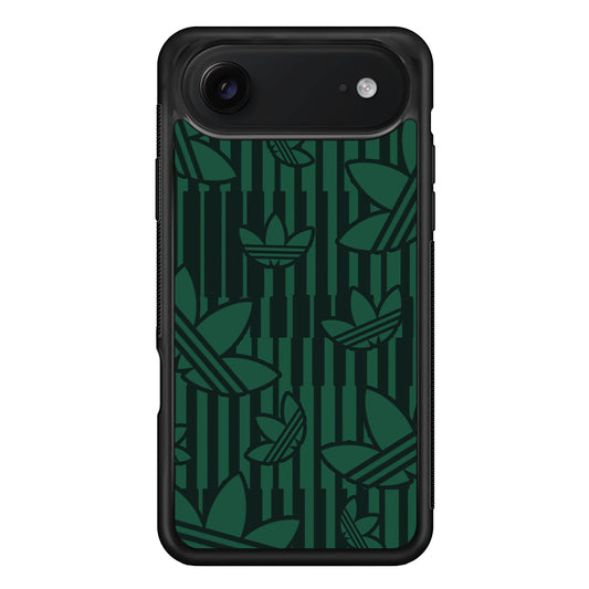 Adidas Dark Green Pattern iPhone 17 Air Case | Protective Case for iPhone 17 Air