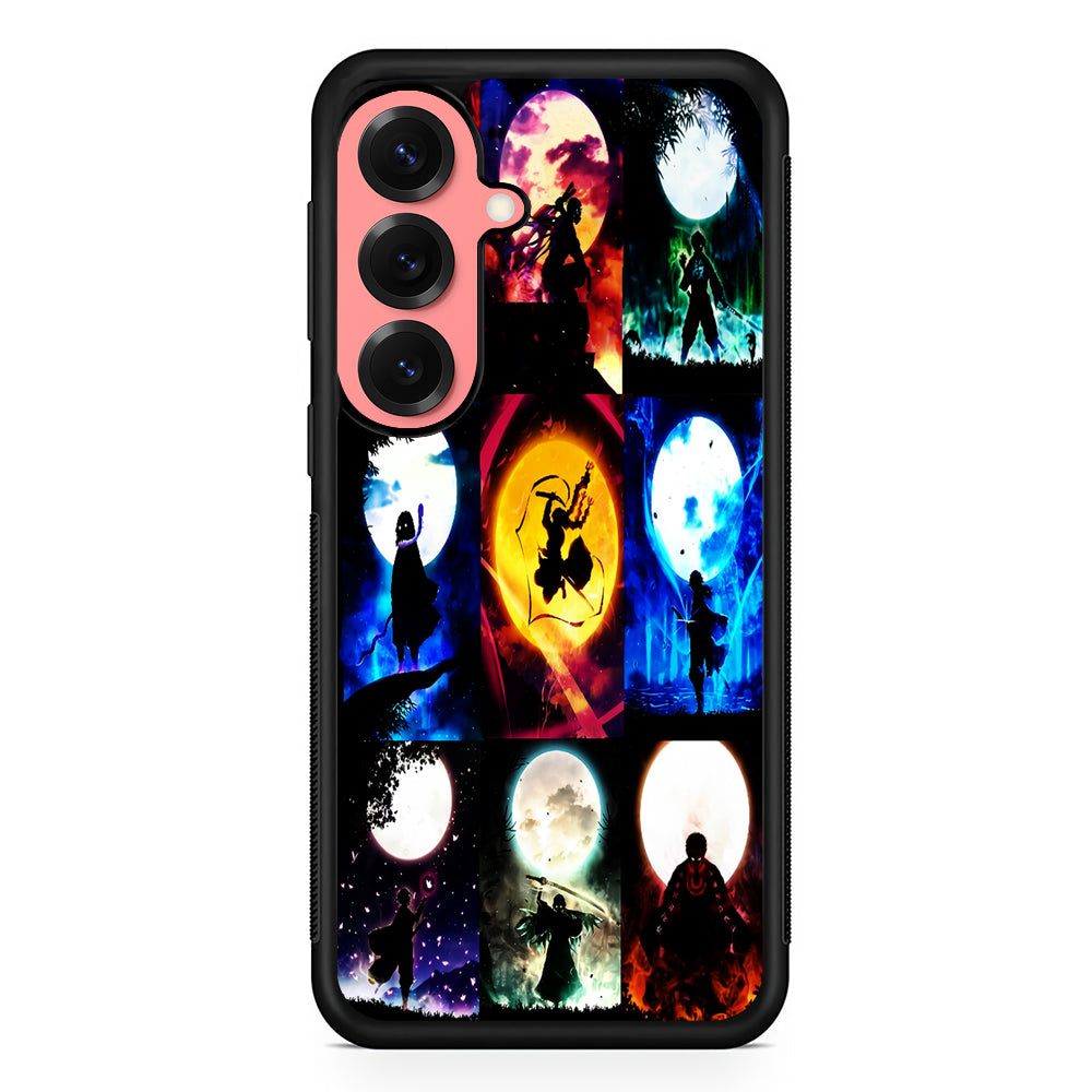 Demon Slayer Character Collage Samsung Galaxy S25 Case | Protective Case for Samsung Galaxy S25